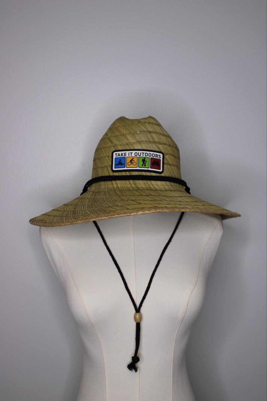 Goldcoast Sunwear Wide Brim Straw Hat - Take it Outdoors - NWT!